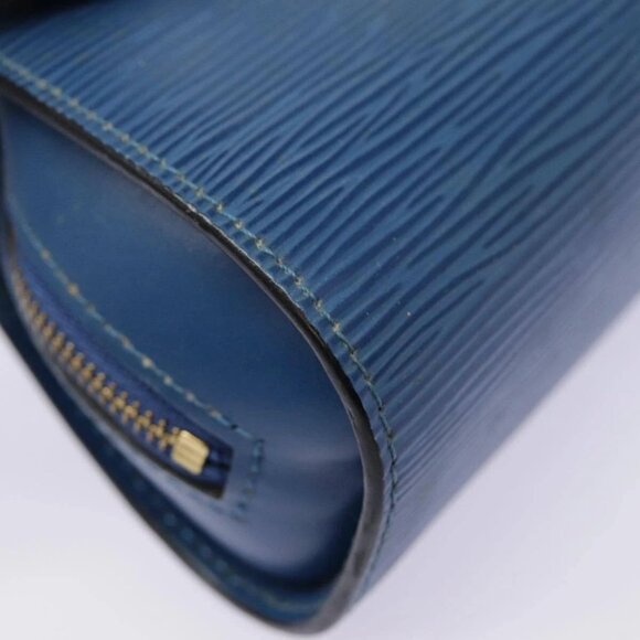 LOUIS VUITTON Epi Dauphine PM Pouch Blue M48445 LV Auth 89185 - Picture 4 of 16